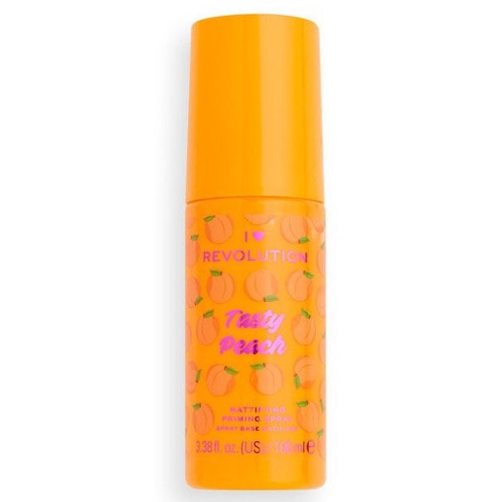 🆕 Makeup Revolution Mattifying Priming Spray Tasty Peach 3.38floz Brand New